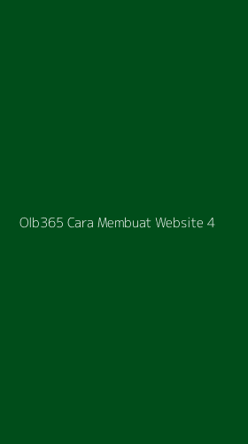 Tampilan Antarmuka Aplikasi Olb365 Cara Membuat Website - 4