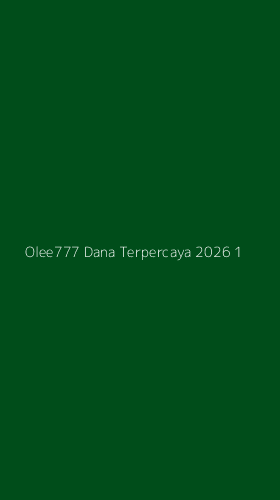 Tampilan Antarmuka Aplikasi Olee777 Dana Terpercaya 2026 - 1
