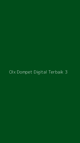 Tampilan Antarmuka Aplikasi Olx Dompet Digital Terbaik - 3