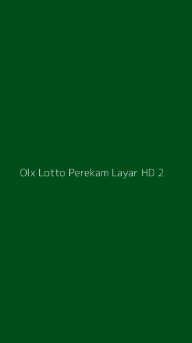 Tampilan Antarmuka Aplikasi Olx Lotto Perekam Layar Hd - 2