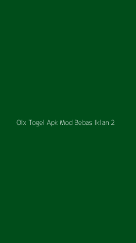 Tampilan Antarmuka Aplikasi Olx Togel Apk Mod Bebas Iklan - 2