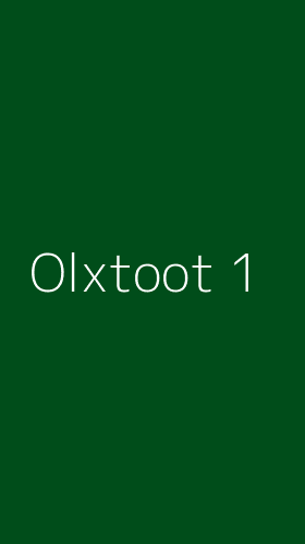 Tampilan Antarmuka Aplikasi Olxtoot - 1
