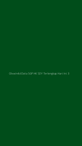 Tampilan Antarmuka Aplikasi Olxwin4d Data Sgp Hk Sdy Terlengkap Hari Ini - 3