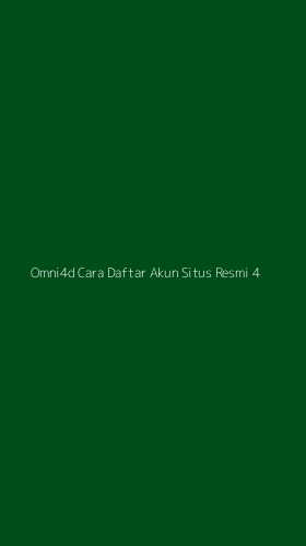 Tampilan Antarmuka Aplikasi Omni4d Cara Daftar Akun Situs Resmi - 4