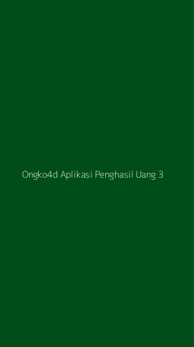 Tampilan Antarmuka Aplikasi Ongko4d Aplikasi Penghasil Uang - 3