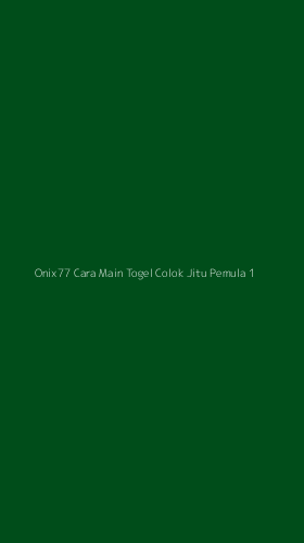 Tampilan Antarmuka Aplikasi Onix77 Cara Main Togel Colok Jitu Pemula - 1
