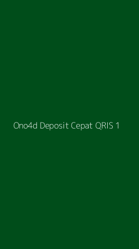 Tampilan Antarmuka Aplikasi Ono4d Deposit Cepat Qris - 1