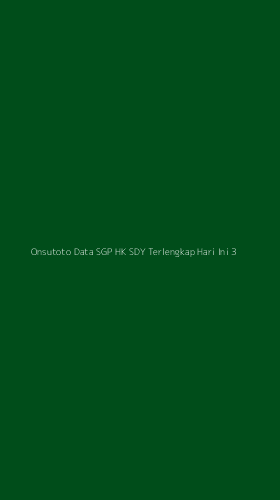 Tampilan Antarmuka Aplikasi Onsutoto Data Sgp Hk Sdy Terlengkap Hari Ini - 3