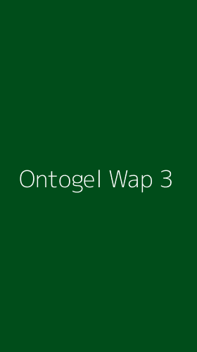Tampilan Antarmuka Aplikasi Ontogel Wap - 3