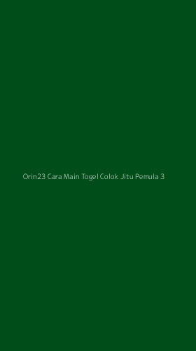 Tampilan Antarmuka Aplikasi Orin23 Cara Main Togel Colok Jitu Pemula - 3