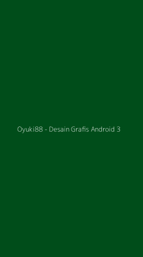 Tampilan Antarmuka Aplikasi Oyuki88 - Desain Grafis Android - 3