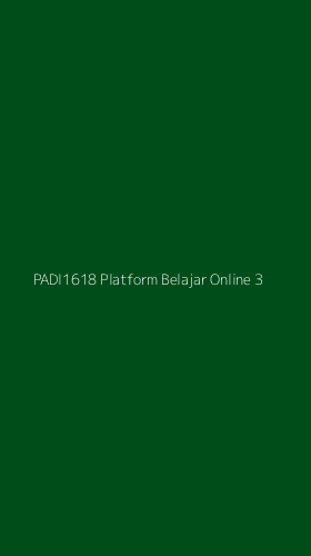 Tampilan Antarmuka Aplikasi Padi1618 Platform Belajar Online - 3