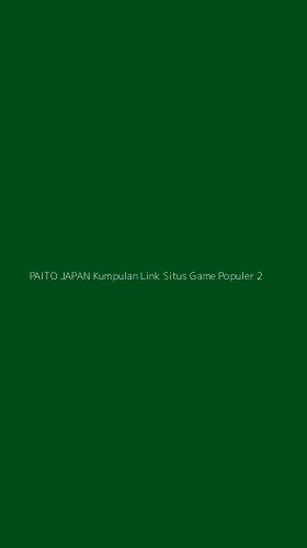 Tampilan Antarmuka Aplikasi Paito Japan Kumpulan Link Situs Game Populer - 2
