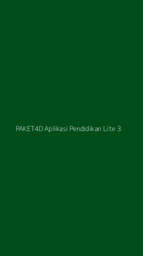 Tampilan Antarmuka Aplikasi Paket4d Aplikasi Pendidikan Lite - 3