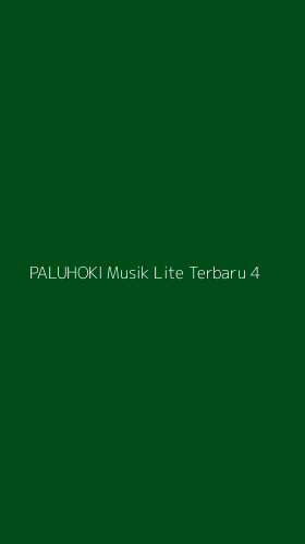 Tampilan Antarmuka Aplikasi Paluhoki Musik Lite Terbaru - 4