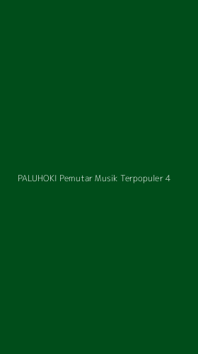 Tampilan Antarmuka Aplikasi Paluhoki Pemutar Musik Terpopuler - 4