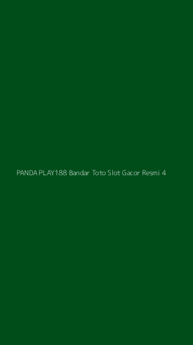 Tampilan Antarmuka Aplikasi Panda Play188 Bandar Toto Slot Gacor Resmi - 4