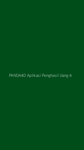 Tampilan Antarmuka Aplikasi Panda4d Aplikasi Penghasil Uang - 4