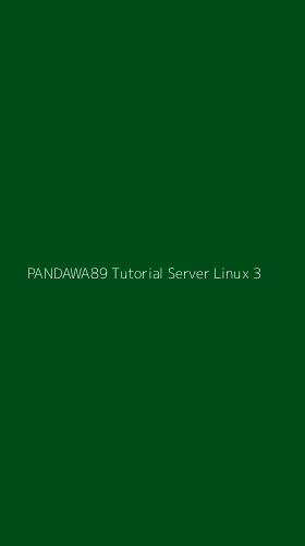 Tampilan Antarmuka Aplikasi Pandawa89 Tutorial Server Linux - 3