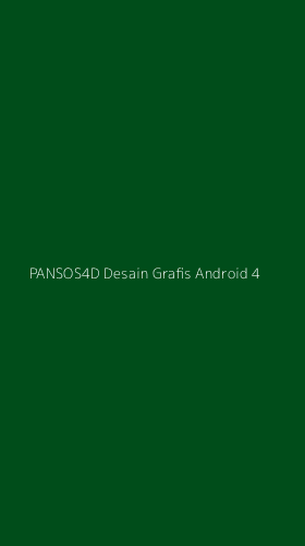 Tampilan Antarmuka Aplikasi Pansos4d Desain Grafis Android - 4