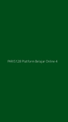 Tampilan Antarmuka Aplikasi Paris128 Platform Belajar Online - 4