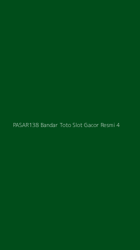 Tampilan Antarmuka Aplikasi Pasar138 Bandar Toto Slot Gacor Resmi - 4