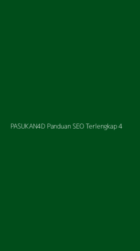 Tampilan Antarmuka Aplikasi Pasukan4d Panduan Seo Terlengkap - 4
