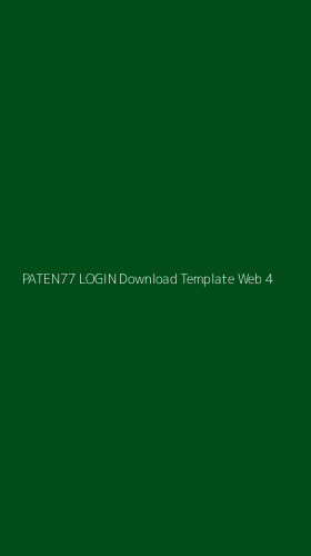 Tampilan Antarmuka Aplikasi Paten77 Login Download Template Web - 4