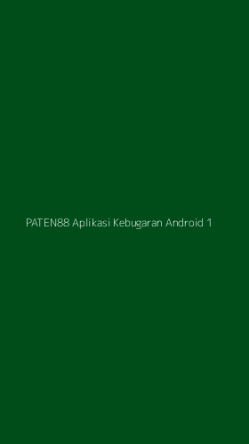 Tampilan Antarmuka Aplikasi Paten88 Aplikasi Kebugaran Android - 1