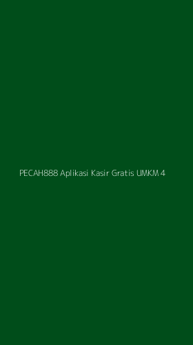 Tampilan Antarmuka Aplikasi Pecah888 Aplikasi Kasir Gratis Umkm - 4