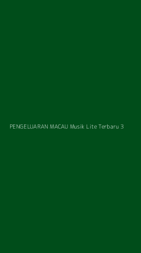 Tampilan Antarmuka Aplikasi Pengeluaran Macau Musik Lite Terbaru - 3