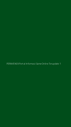 Tampilan Antarmuka Aplikasi Permata69 Portal Informasi Game Online Terupdate - 1