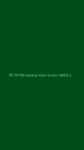 Tampilan Antarmuka Aplikasi Petir188 Aplikasi Kasir Gratis Umkm - 2