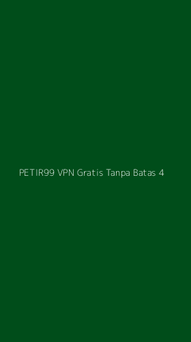 Tampilan Antarmuka Aplikasi Petir99 Vpn Gratis Tanpa Batas - 4