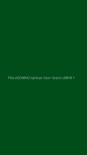 Tampilan Antarmuka Aplikasi Pialadomino Aplikasi Kasir Gratis Umkm - 1