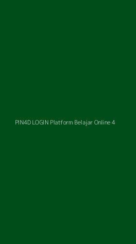 Tampilan Antarmuka Aplikasi Pin4d Login Platform Belajar Online - 4