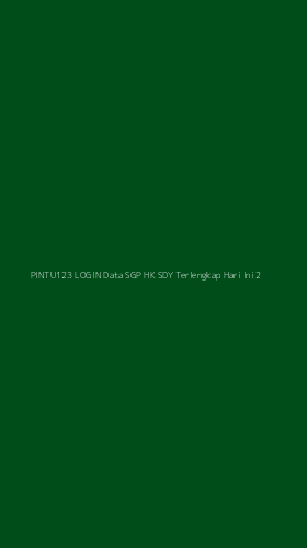 Tampilan Antarmuka Aplikasi Pintu123 Login Data Sgp Hk Sdy Terlengkap Hari Ini - 2