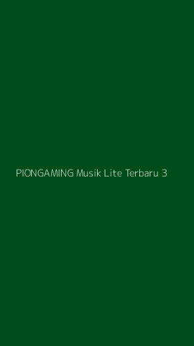 Tampilan Antarmuka Aplikasi Piongaming Musik Lite Terbaru - 3