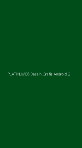 Tampilan Antarmuka Aplikasi Platinum66 Desain Grafis Android - 2