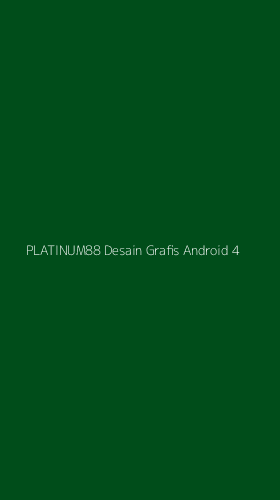 Tampilan Antarmuka Aplikasi Platinum88 Desain Grafis Android - 4