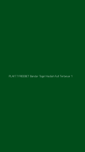 Tampilan Antarmuka Aplikasi Play77 Freebet Bandar Togel Hadiah Full Terbesar - 1