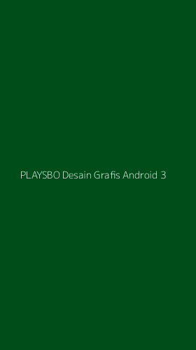 Tampilan Antarmuka Aplikasi Playsbo Desain Grafis Android - 3