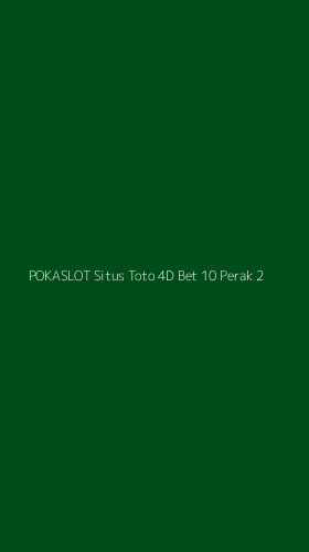 Tampilan Antarmuka Aplikasi Pokaslot Situs Toto 4d Bet 10 Perak - 2