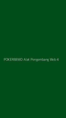 Tampilan Antarmuka Aplikasi Poker88wd Alat Pengembang Web - 4