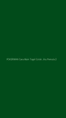 Tampilan Antarmuka Aplikasi Pokerwan Cara Main Togel Colok Jitu Pemula - 2