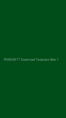 Tampilan Antarmuka Aplikasi Pondok77 Download Template Web - 1