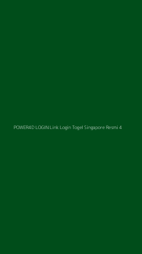 Tampilan Antarmuka Aplikasi Power4d Login Link Login Togel Singapore Resmi - 4