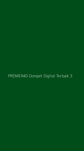 Tampilan Antarmuka Aplikasi Premier4d Dompet Digital Terbaik - 3