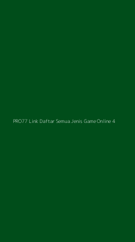 Tampilan Antarmuka Aplikasi Pro77 Link Daftar Semua Jenis Game Online - 4