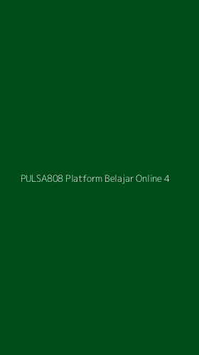 Tampilan Antarmuka Aplikasi Pulsa808 Platform Belajar Online - 4